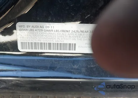 2012 Audi A4 2.0T Premium z USA, uszkodzony, nr VIN WAUAFAFL7CN009678